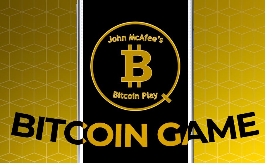 bitcoin play, mcafee, джон макафи, приложение