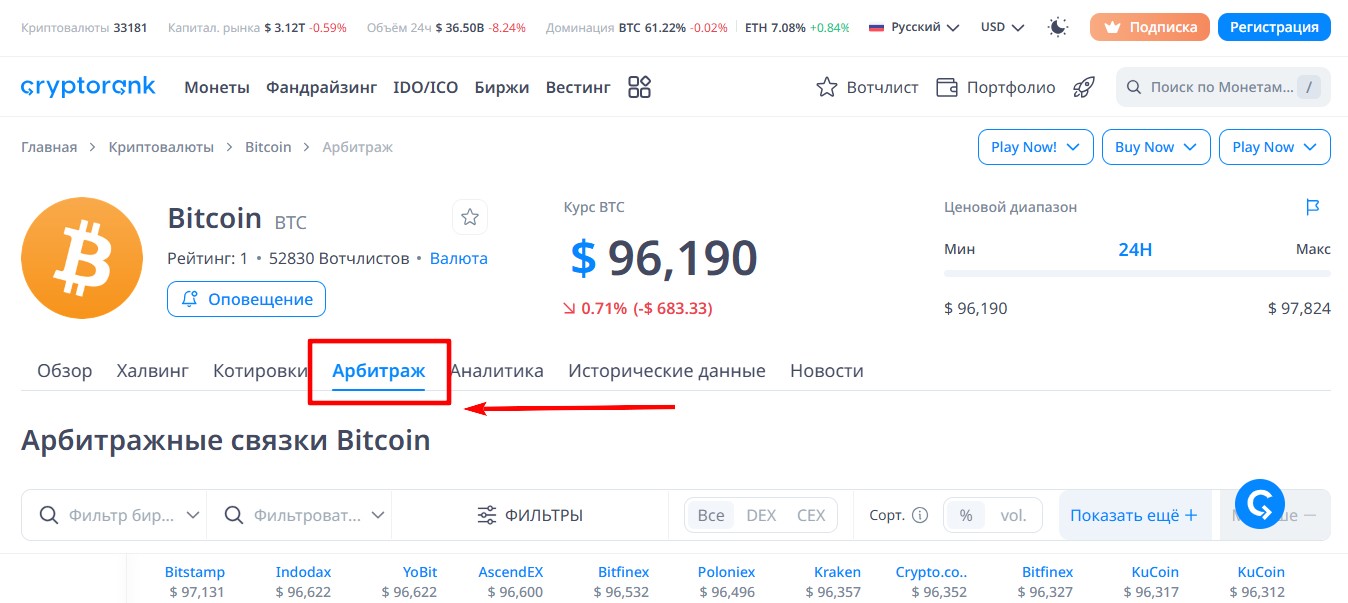 crypto rank как пользоваться для арбитража отзывы crypto rank как пользоваться для арбитража отзывы