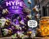 Цена Hyperliquid превысила $50, пока HYPE ETF обгоняют Bitcoin по скорректированным притокам