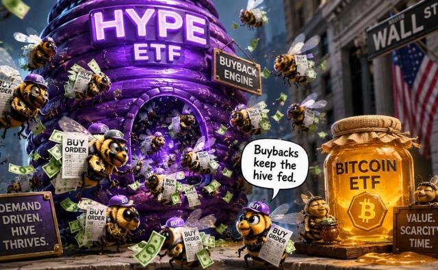 Цена Hyperliquid превысила $50, пока HYPE ETF обгоняют Bitcoin по скорректированным притокам