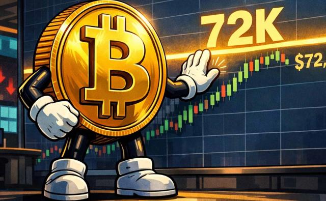 Bitcoin вырос почти до $72,000 после попытки Минфина США успокоить рынок нефти