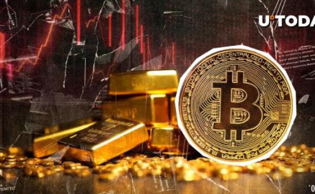 Является ли массовый золотой памп причиной падения биткоина (BTC)?