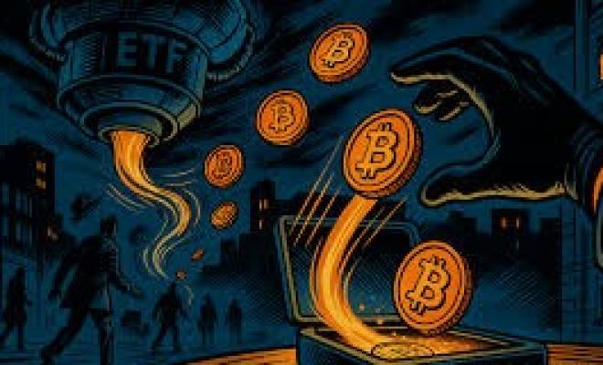 Отток $490 млн из Bitcoin ETF: сигнал к падению или перед ростом?