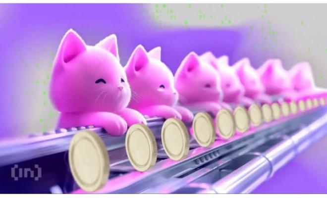 Новый фаворит мемкоинов: MEW за неделю вырос на 85%