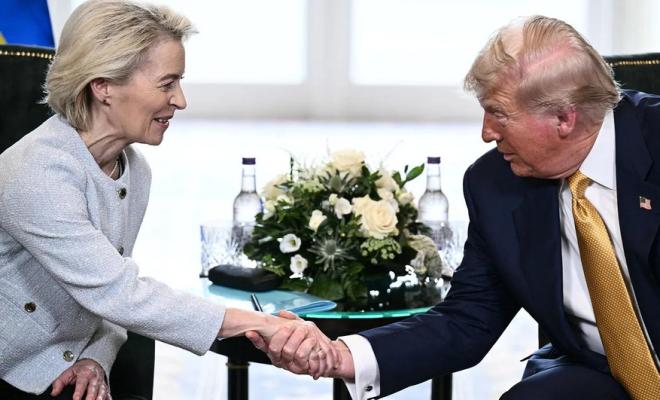 Трамп и ЕС: Торговая сделка вызывает рост криптовалют — BTC и BNB рекордны