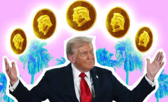 VIP-доступ на гала-вечер Trump Meme Coin подешевел на 90%
