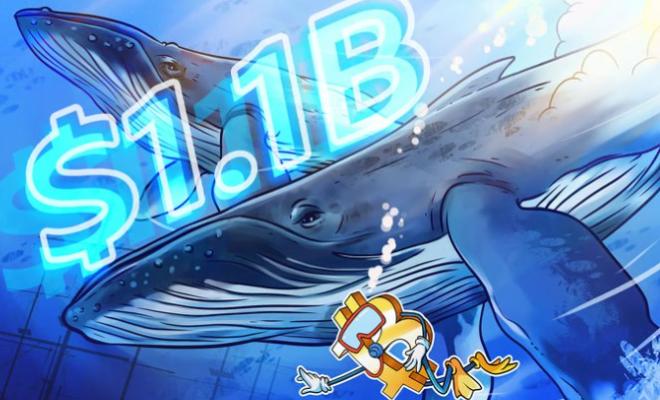 Биткоин-кит из эпохи Сатоши: продажа Битоинов еще на $1,1 миллиарда Биткоин-кит из эпохи Сатоши: продажа Битоинов еще на $1,1 миллиарда