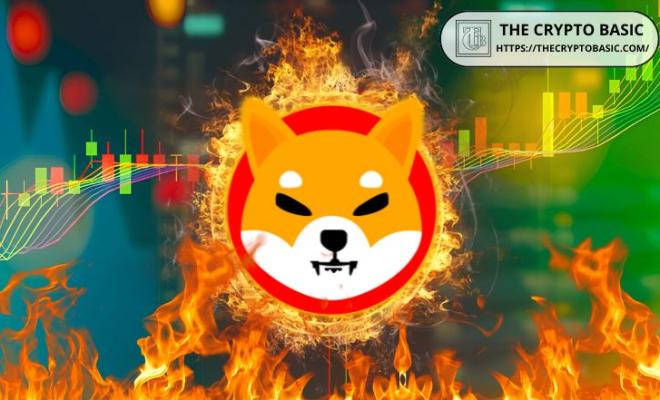 Скорость сжигания токенов Shiba Inu резко возросла на 28 145%, так как пользователь Coinbase уничтожил более 96 миллионов токенов SHIB