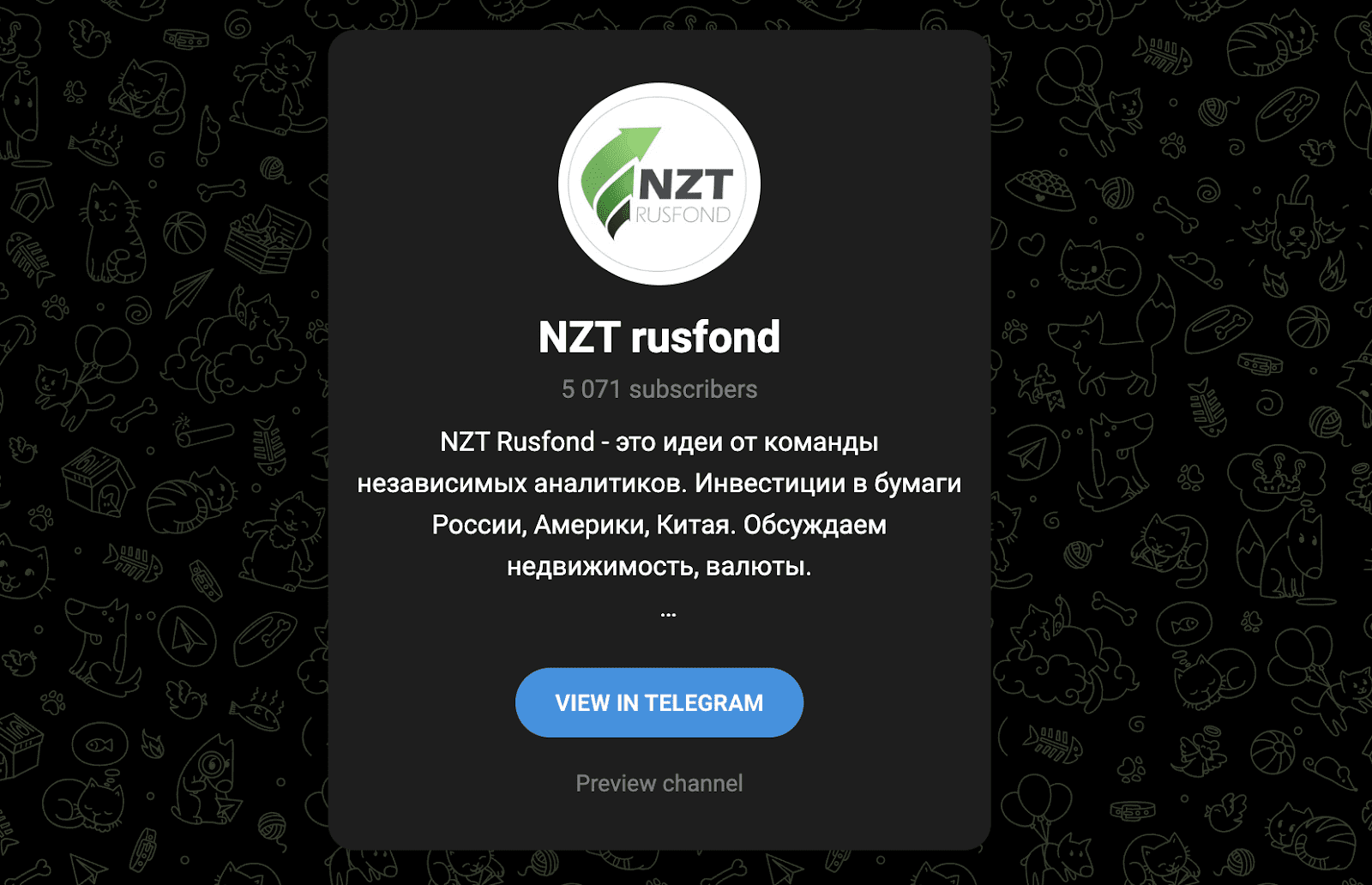 NZT rusfond