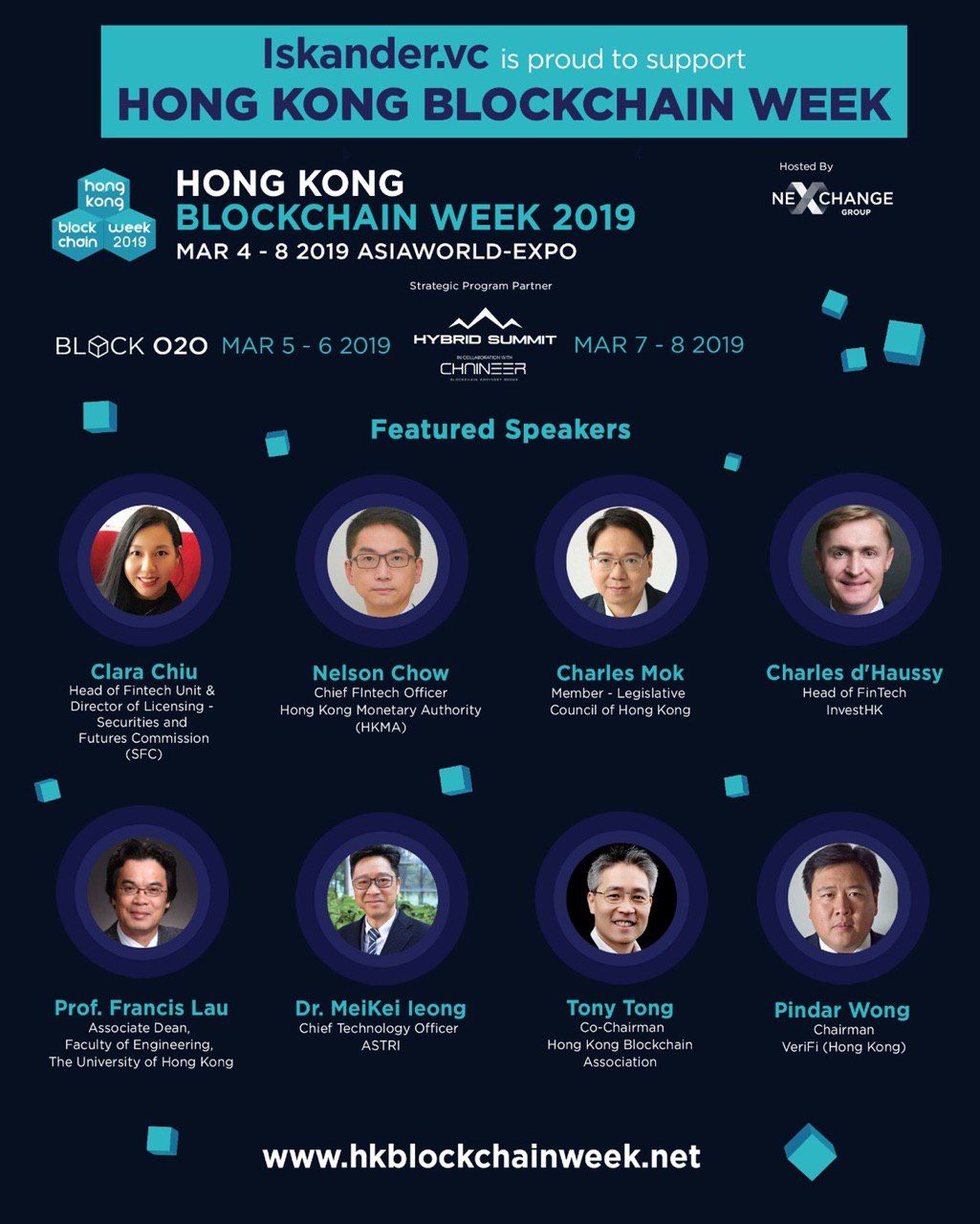 конференция, hong kong, blockchain week