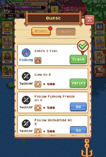 fishing frenzy игра-тапалка