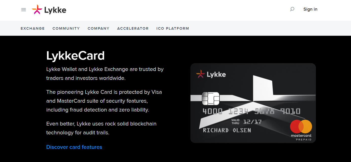 lykke биржа