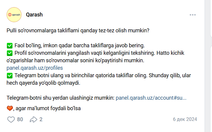 qarash uz qarash uz