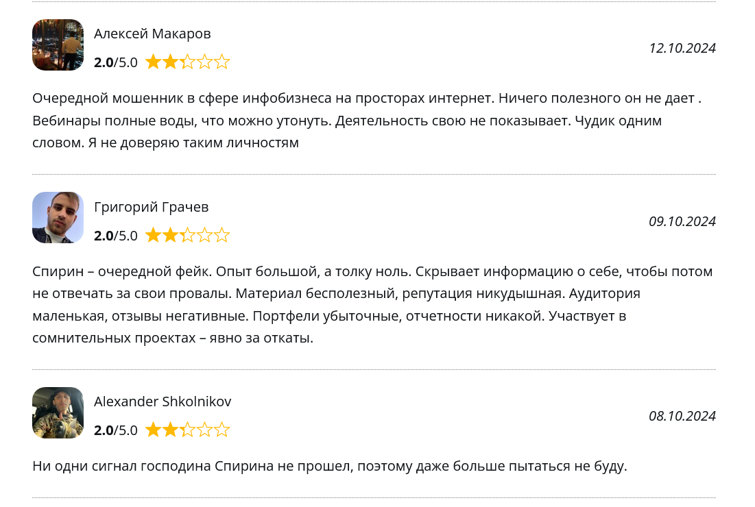 сергей спирин инвестиции сергей спирин инвестиции