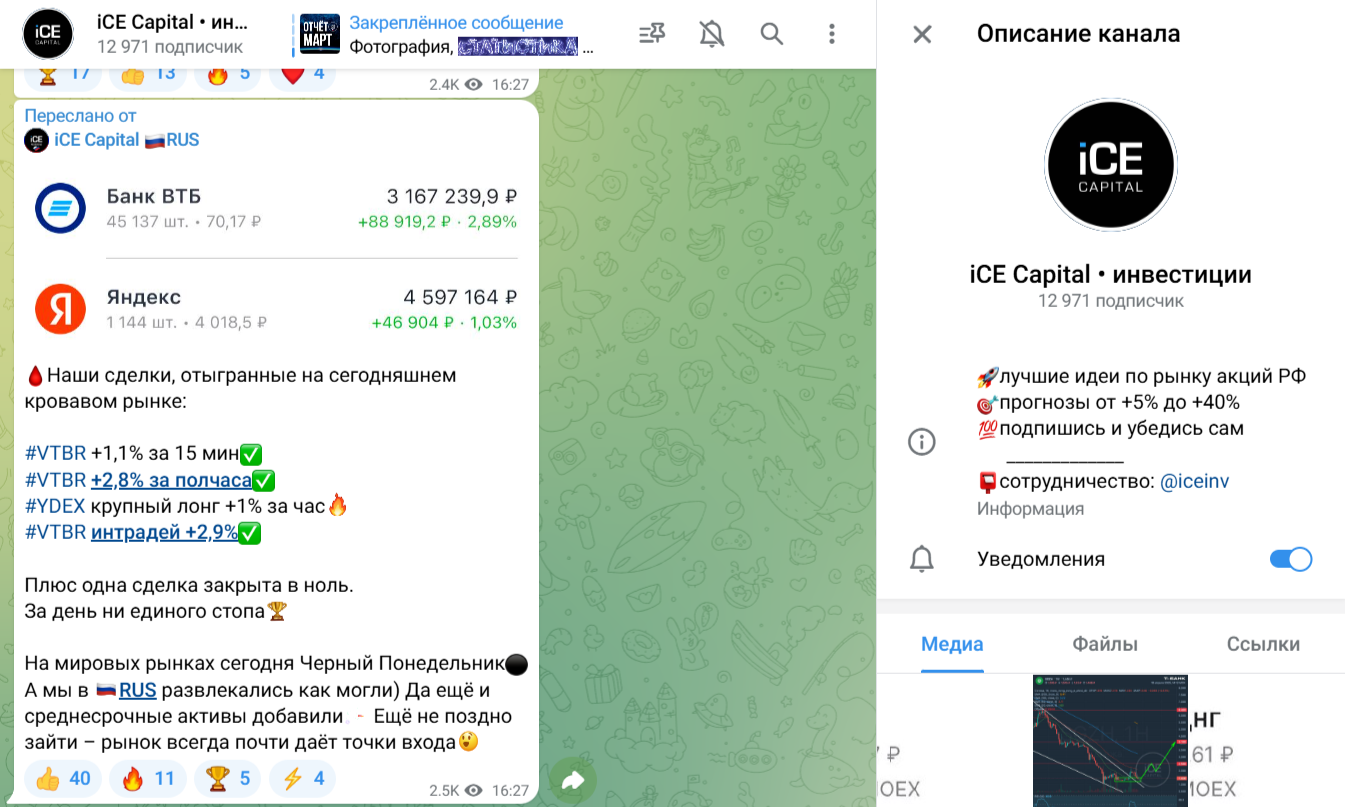 Ice Capital трейдер