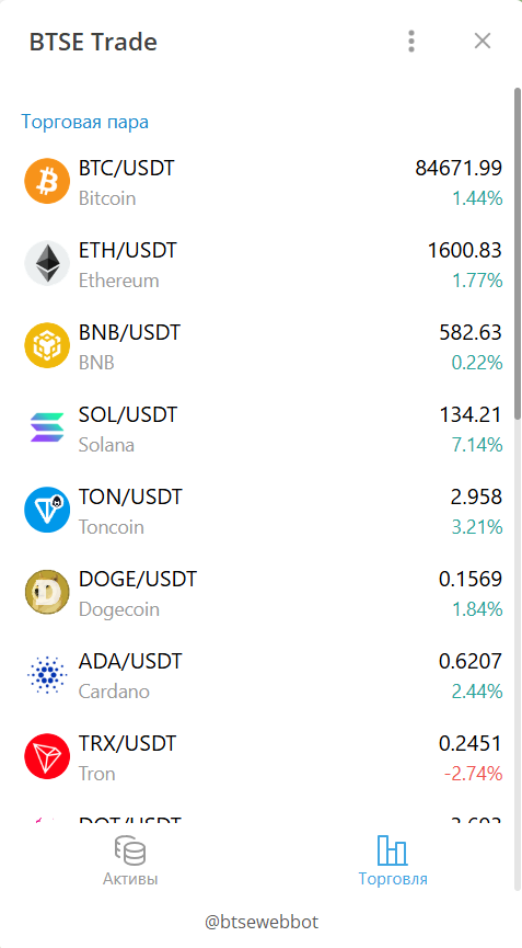 btse trade бот лохотрон btse trade бот лохотрон