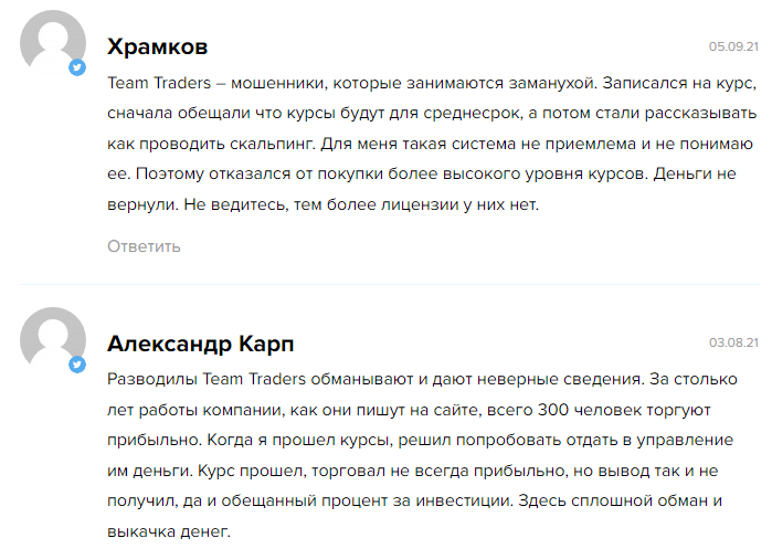 team traders отзывы team traders отзывы