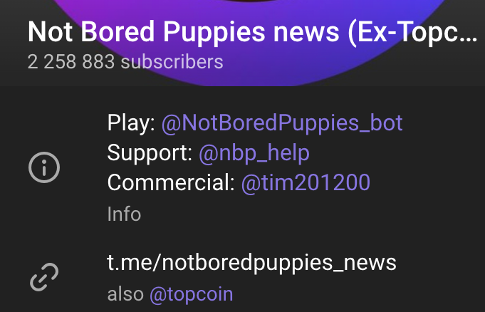 Not Bored Puppies Bot когда листинг