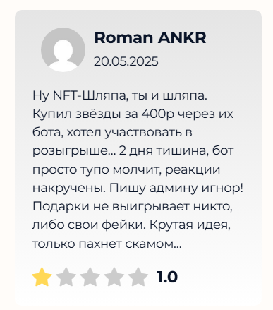 нфт шляпа тг