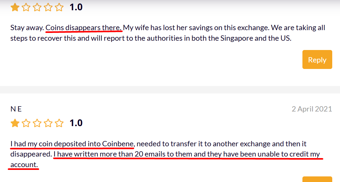 coinbene coinbene