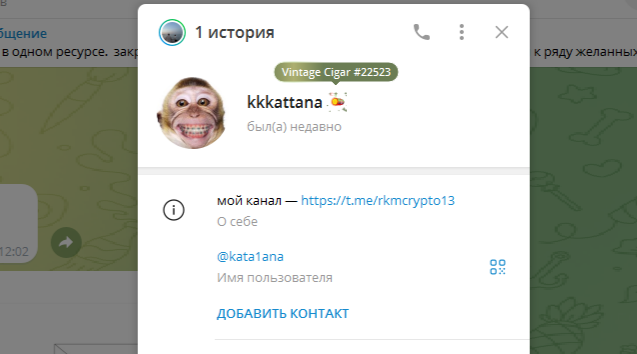 катана телеграмм канал