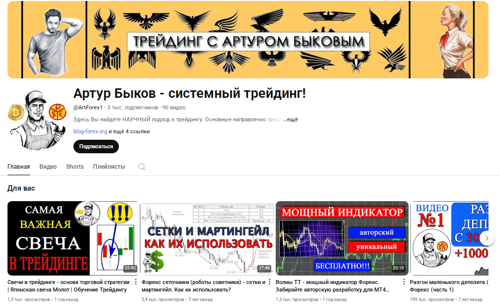 артур быков отзывы трейдинг