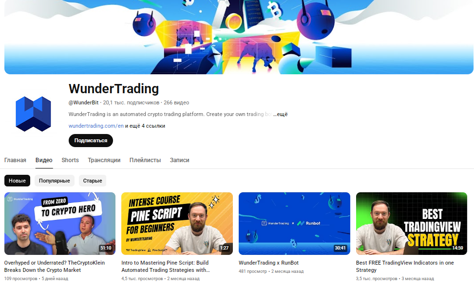 wunder trading
