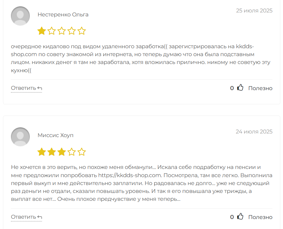https kkdds shop com отзывы