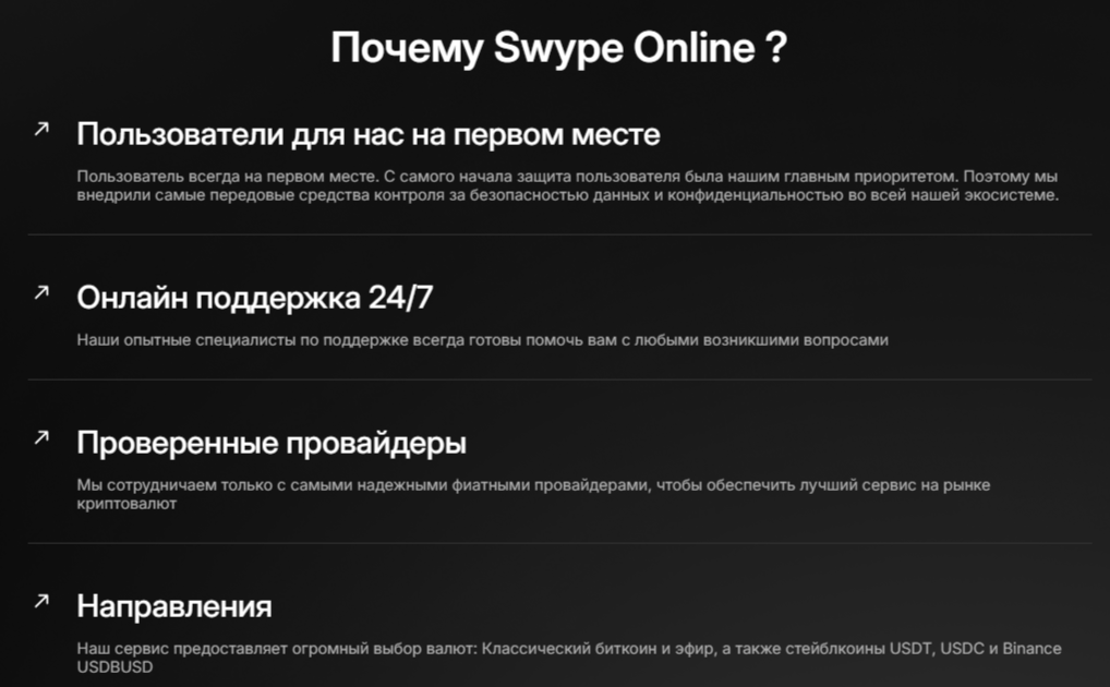 swypeonline com отзывы