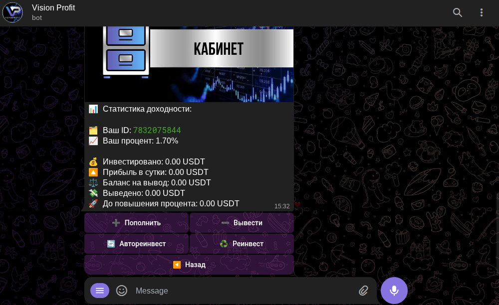 vision profit бот