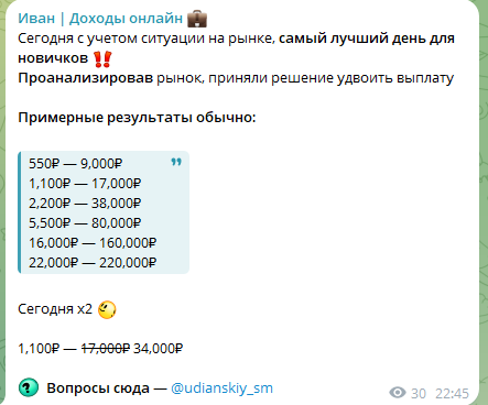 деньги дома телеграмм отзывы