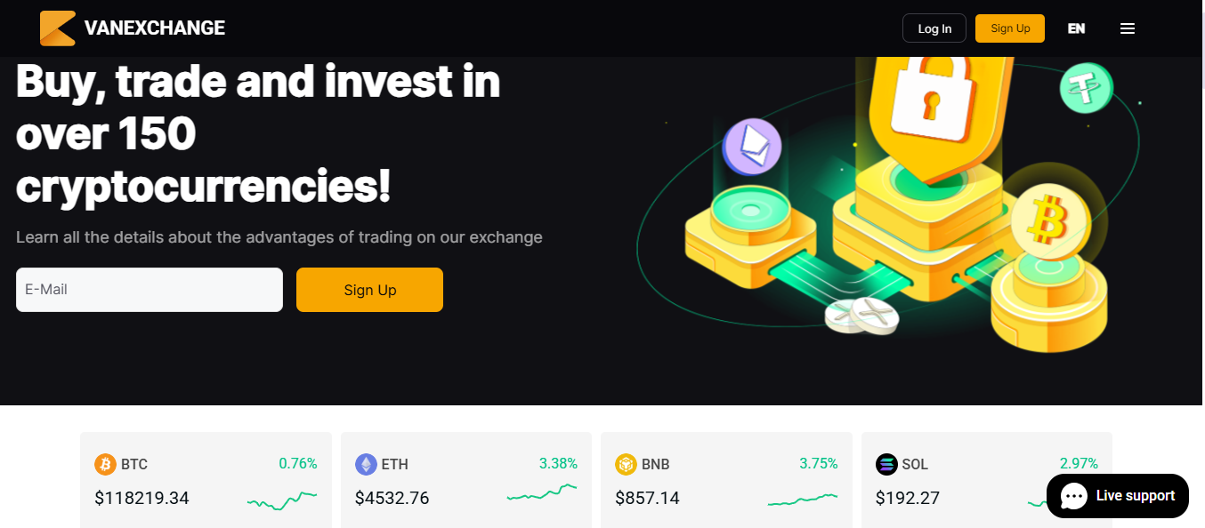 van exchange обменник лохотрон