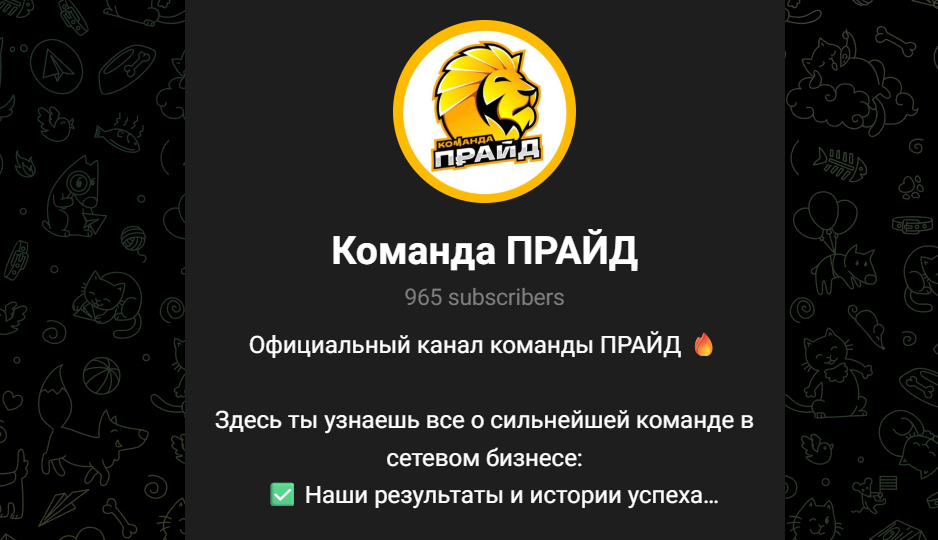 команда прайд что это такое простыми словами