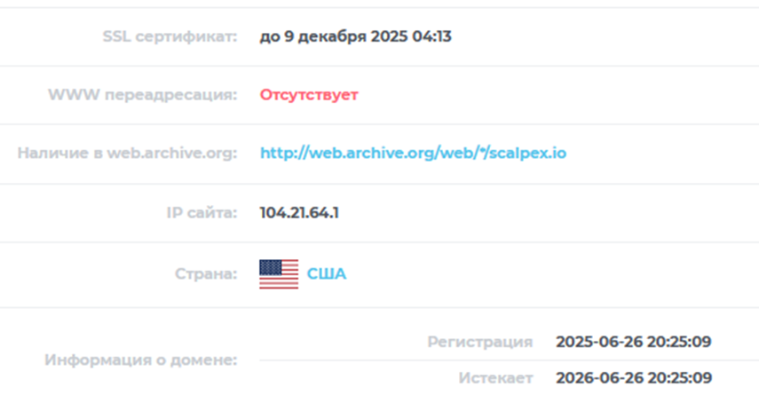 scalpex io отзывы