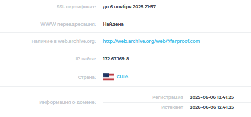farproof развод