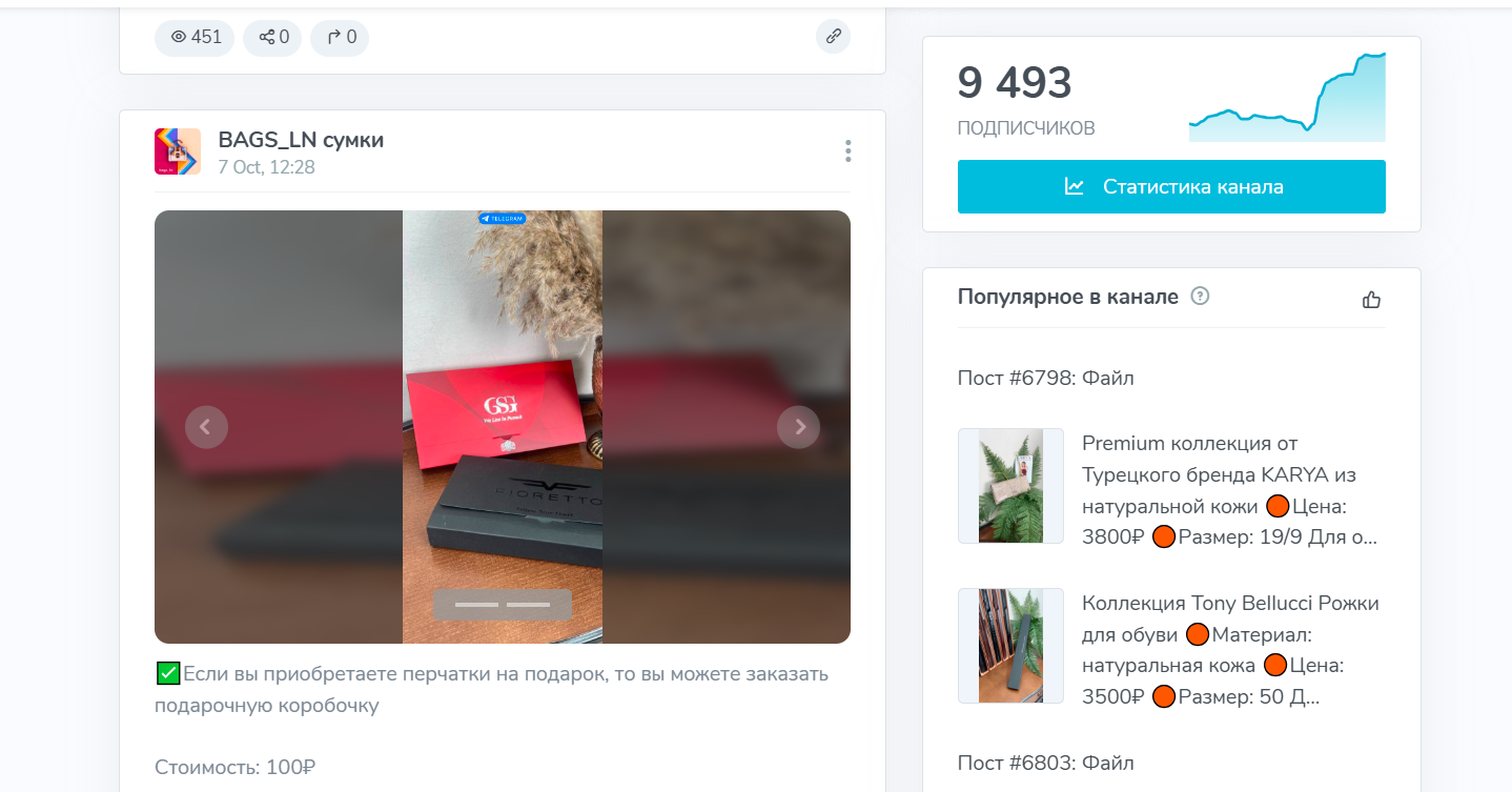 bags ln сумки телеграмм отзывы