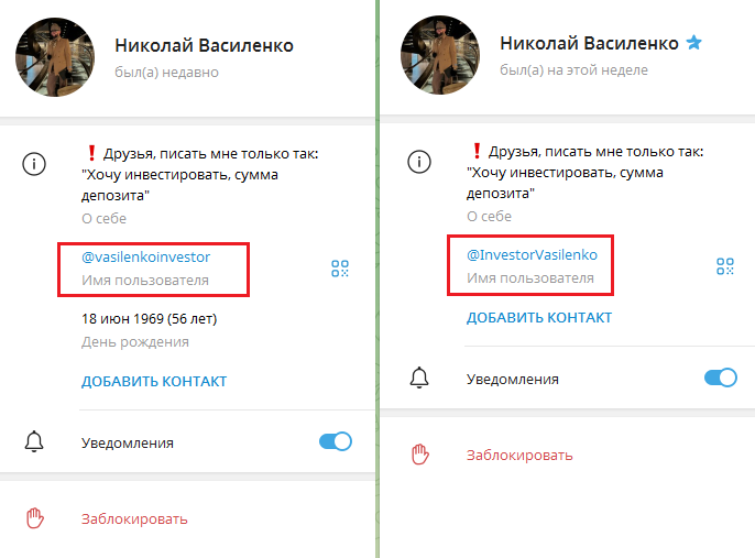 николай василенко телеграм канал