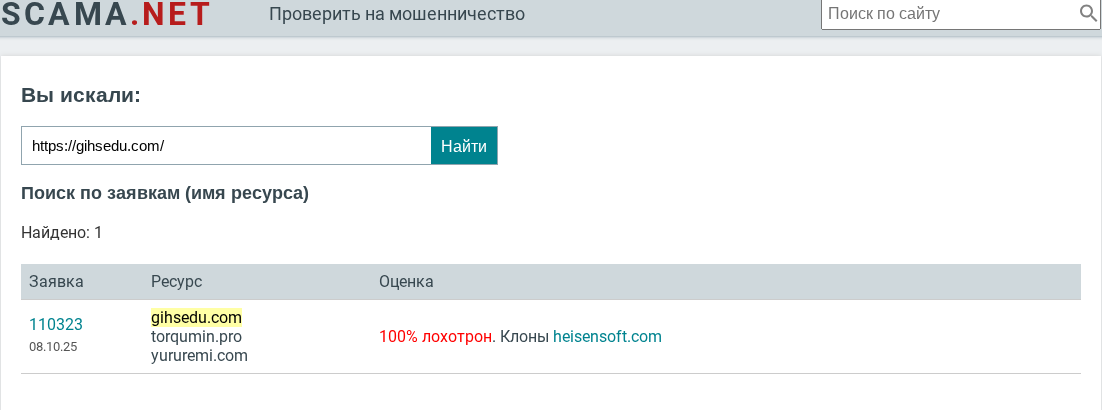 g sedu co отзывы