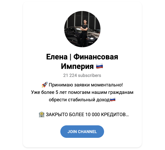 елена финансовая империя