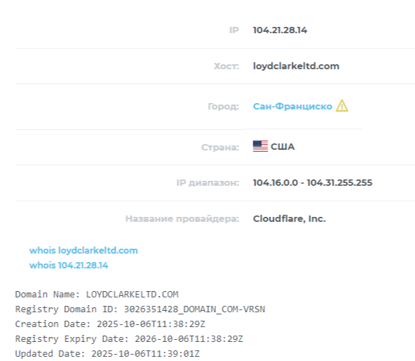 loydclarkeltd отзывы