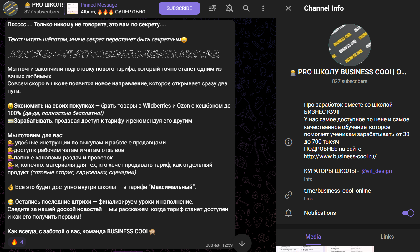 школа Бизнес Кул