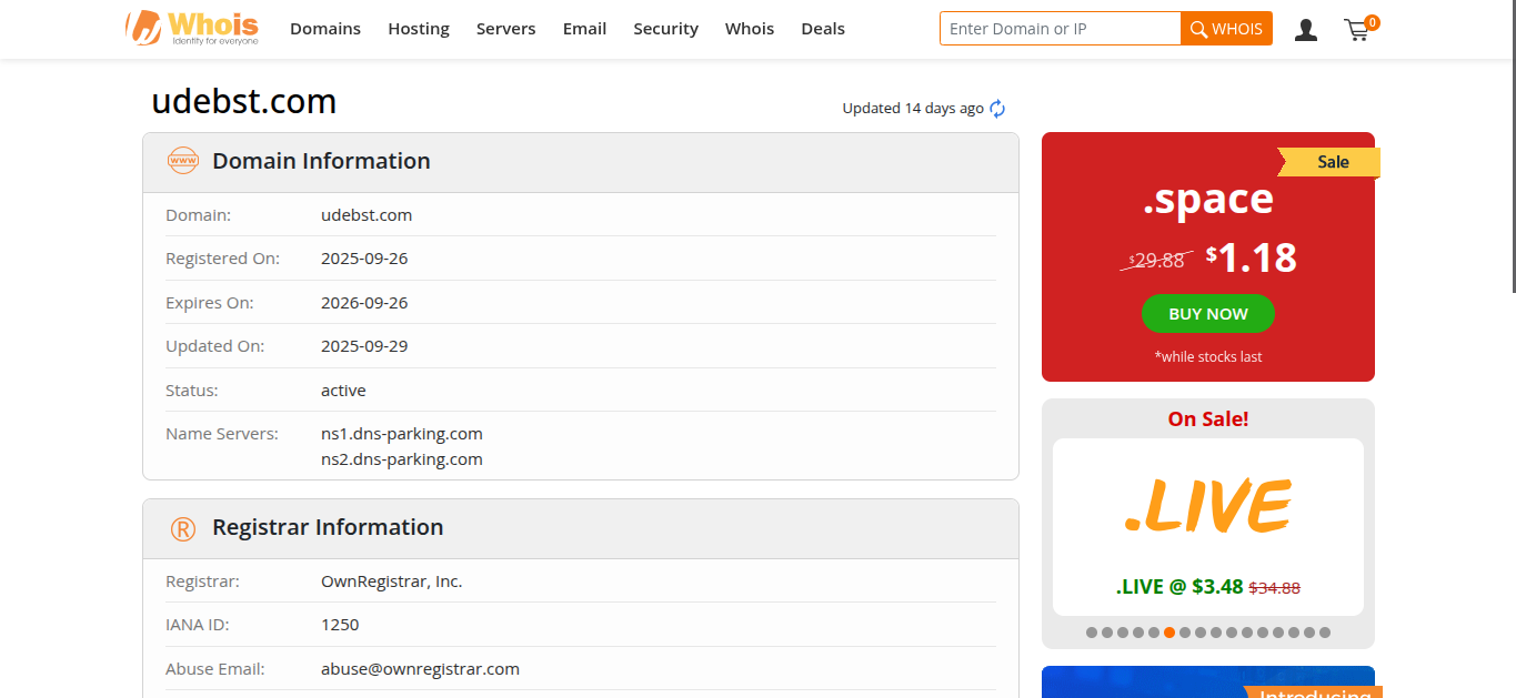 udebst com кошелек