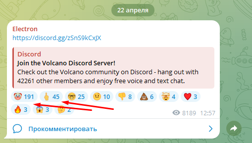 electron телеграмм