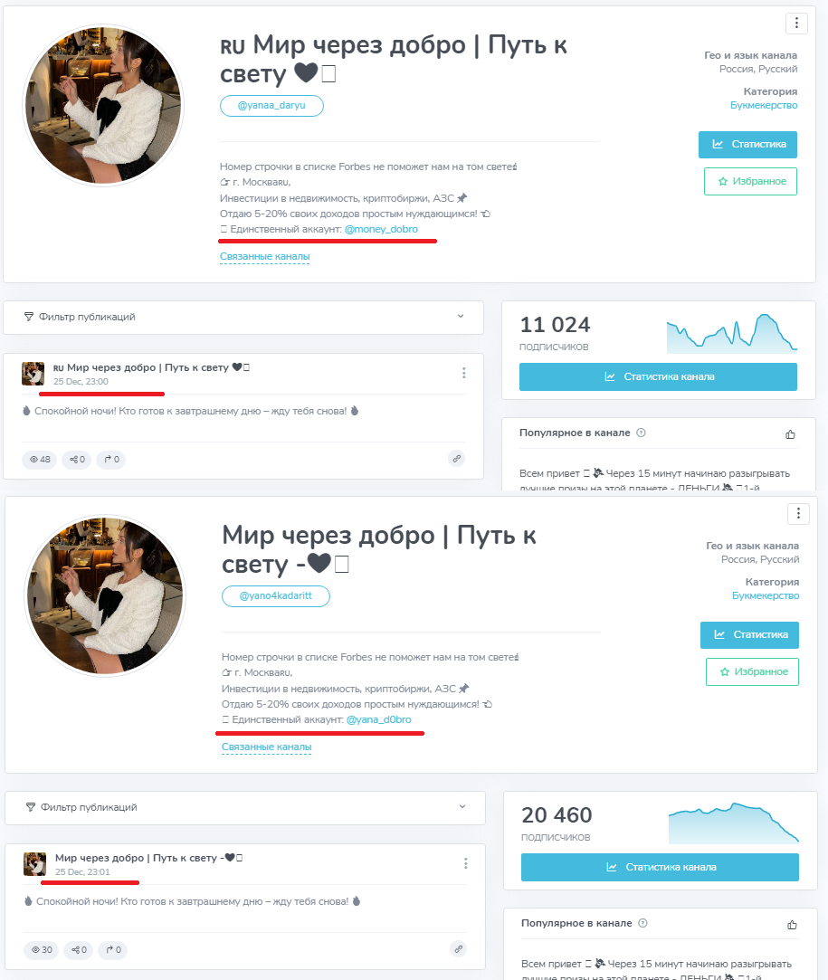 мир через добро путь к свету тгк