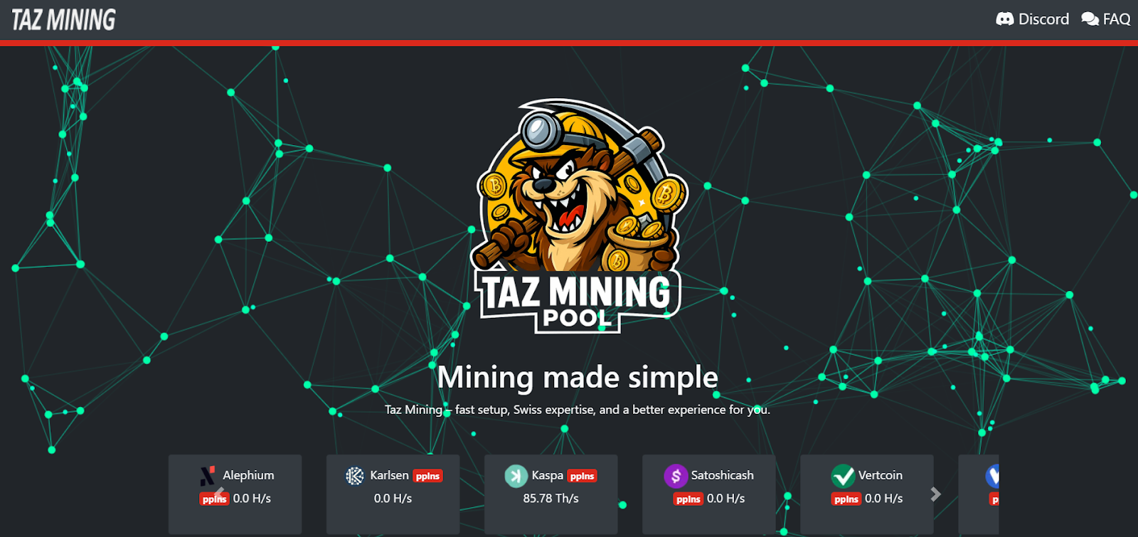 tazmining