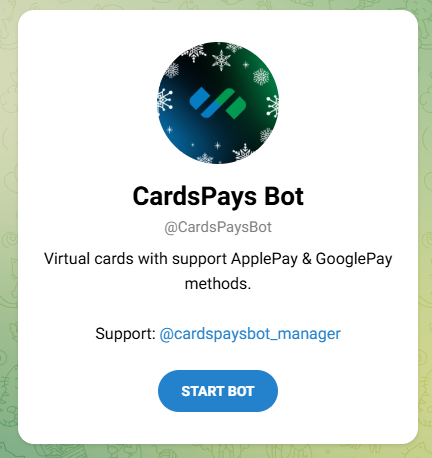 cards pay bot