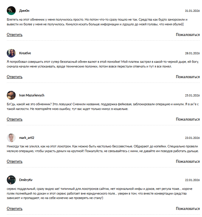 borden обменник