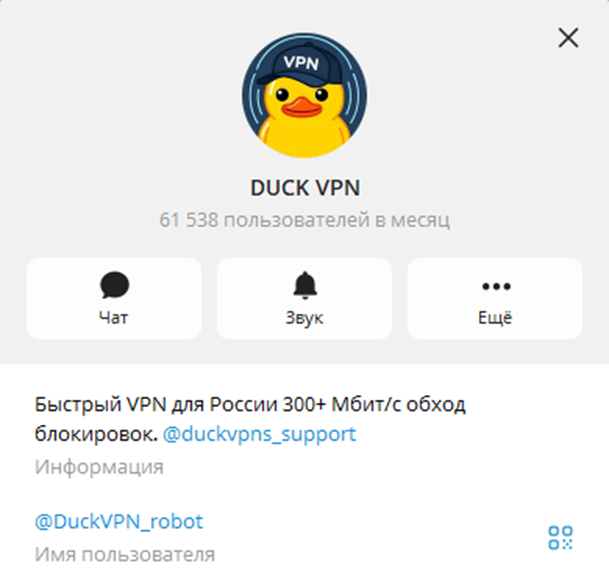 duckvpn robot
