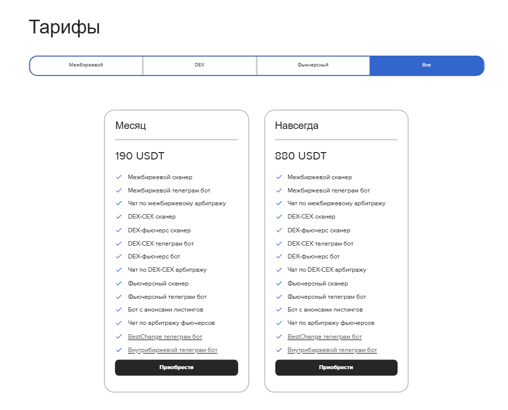 arbitrage service отзывы
