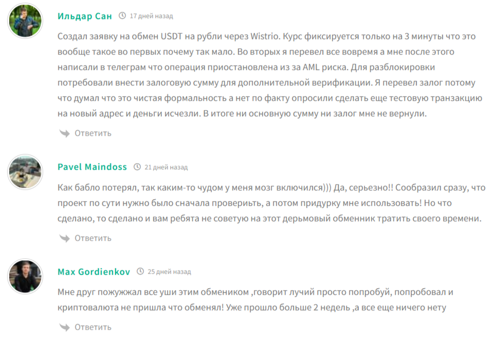 wistrio com отзывы